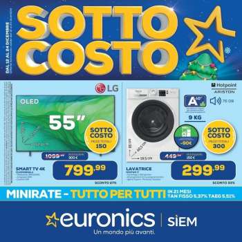 Volantino Euronics - 12/12/2025 - 24/12/2025.