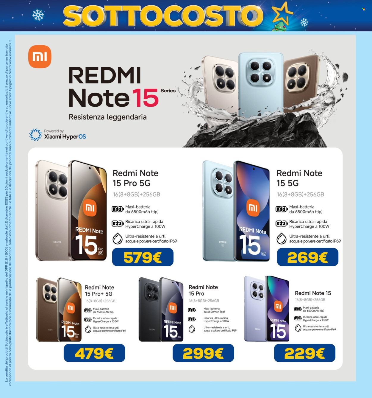 Volantino Euronics - 12/12/2025 - 24/12/2025. Pagina 7