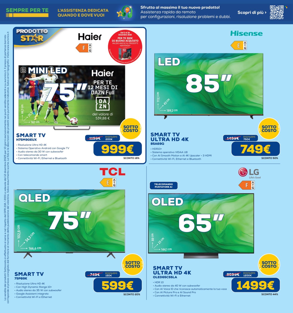 Volantino Euronics - 12/12/2025 - 24/12/2025. Pagina 8