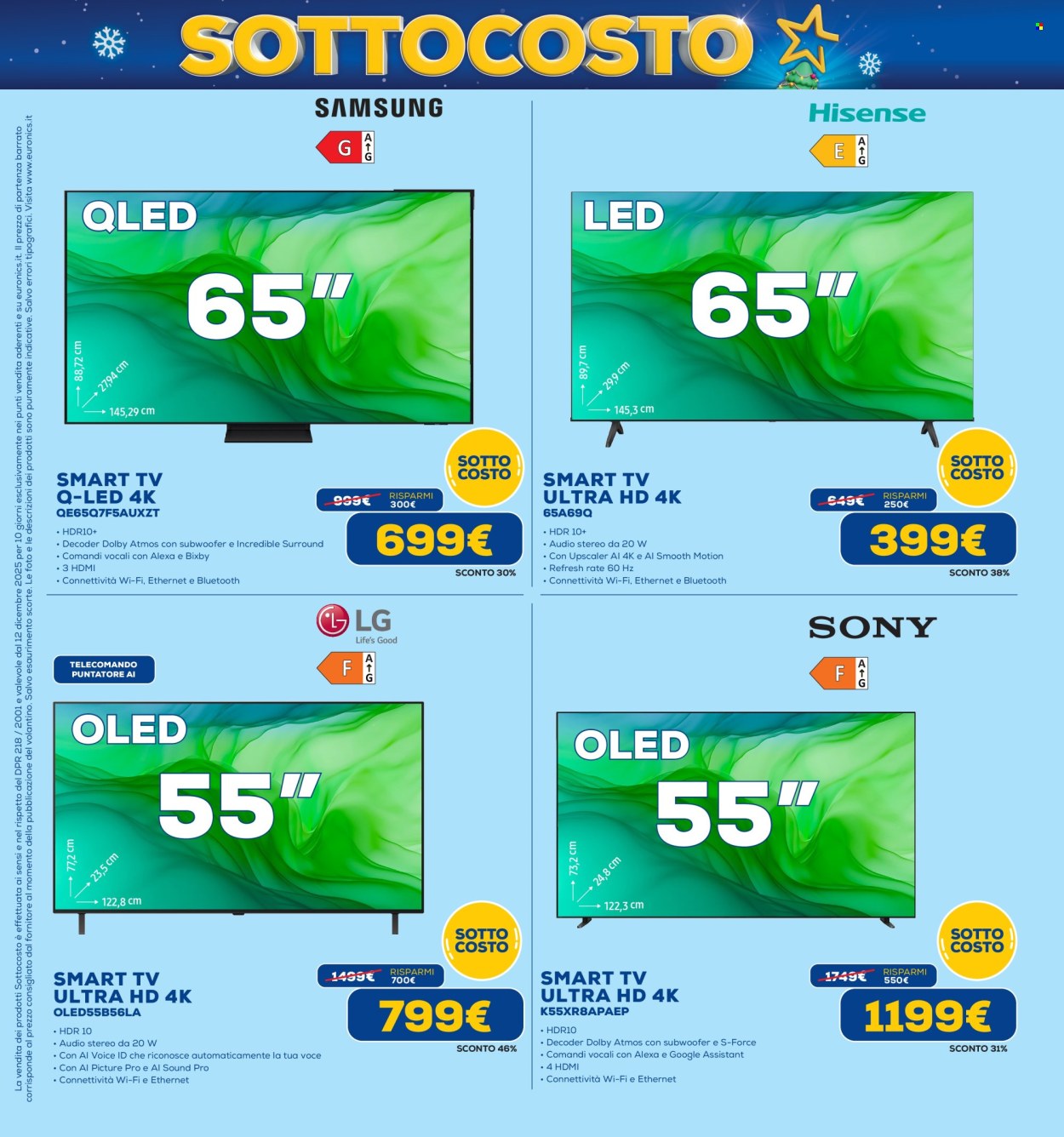 Volantino Euronics - 12/12/2025 - 24/12/2025. Pagina 9