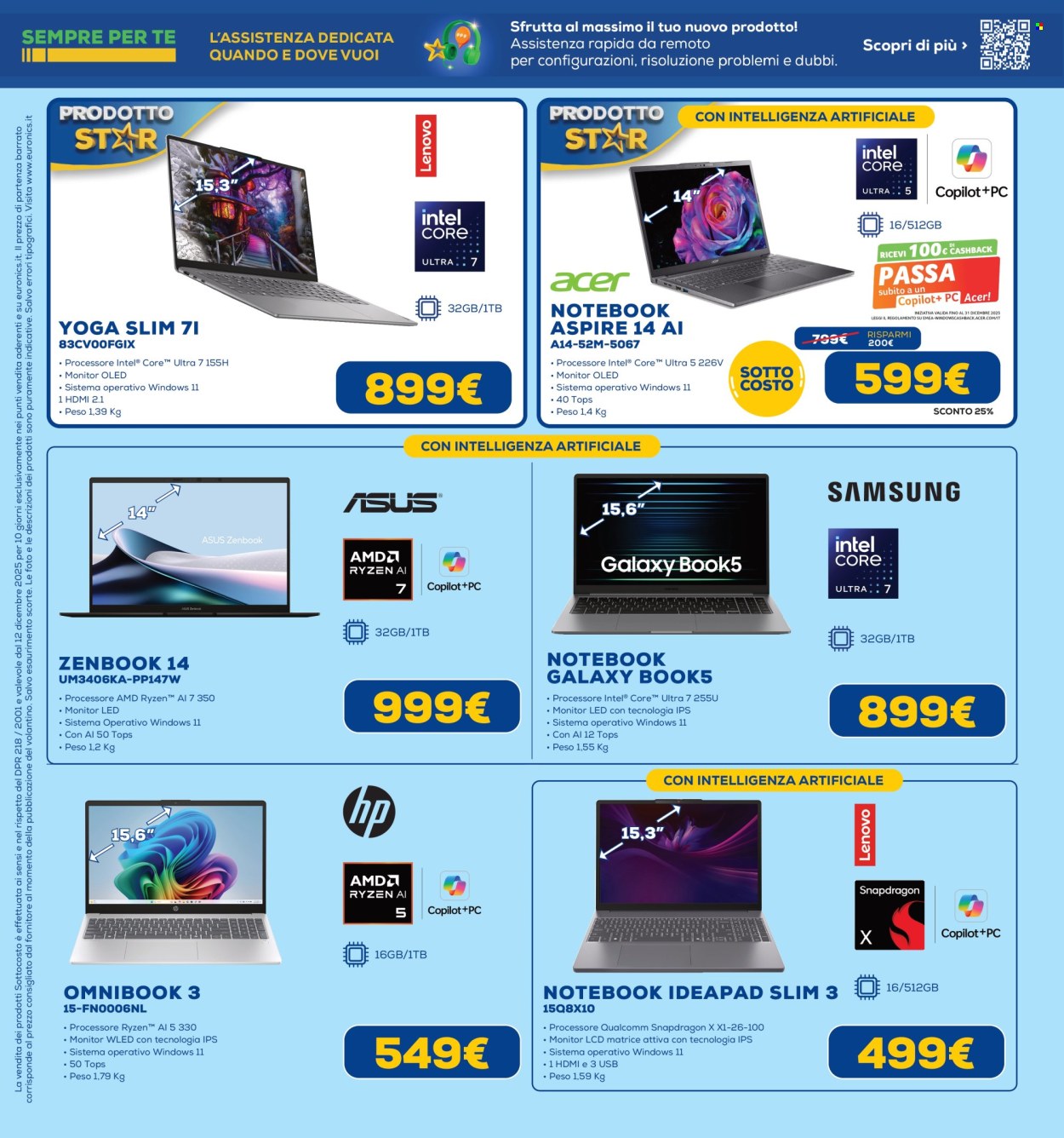 Volantino Euronics - 12/12/2025 - 24/12/2025. Pagina 14