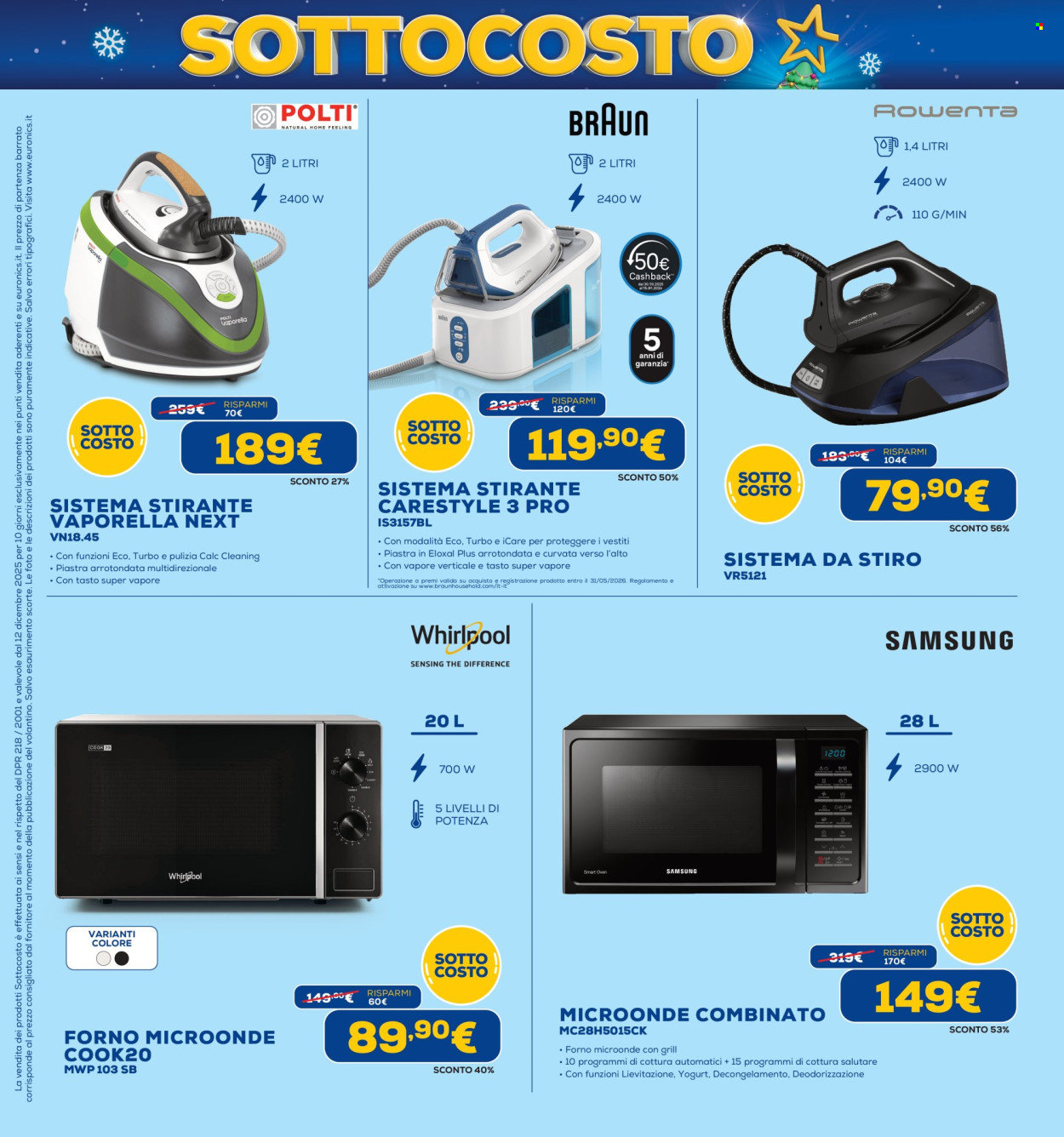 Volantino Euronics - 12/12/2025 - 24/12/2025. Pagina 37