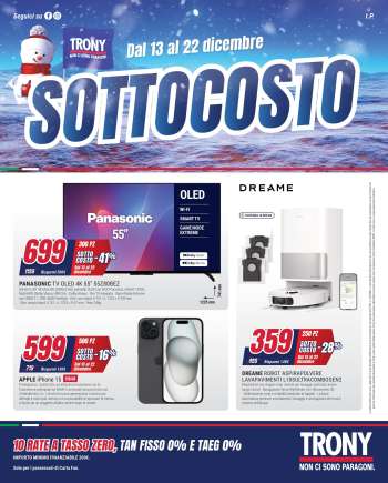Volantino Trony - 13/12/2025 - 22/12/2025.