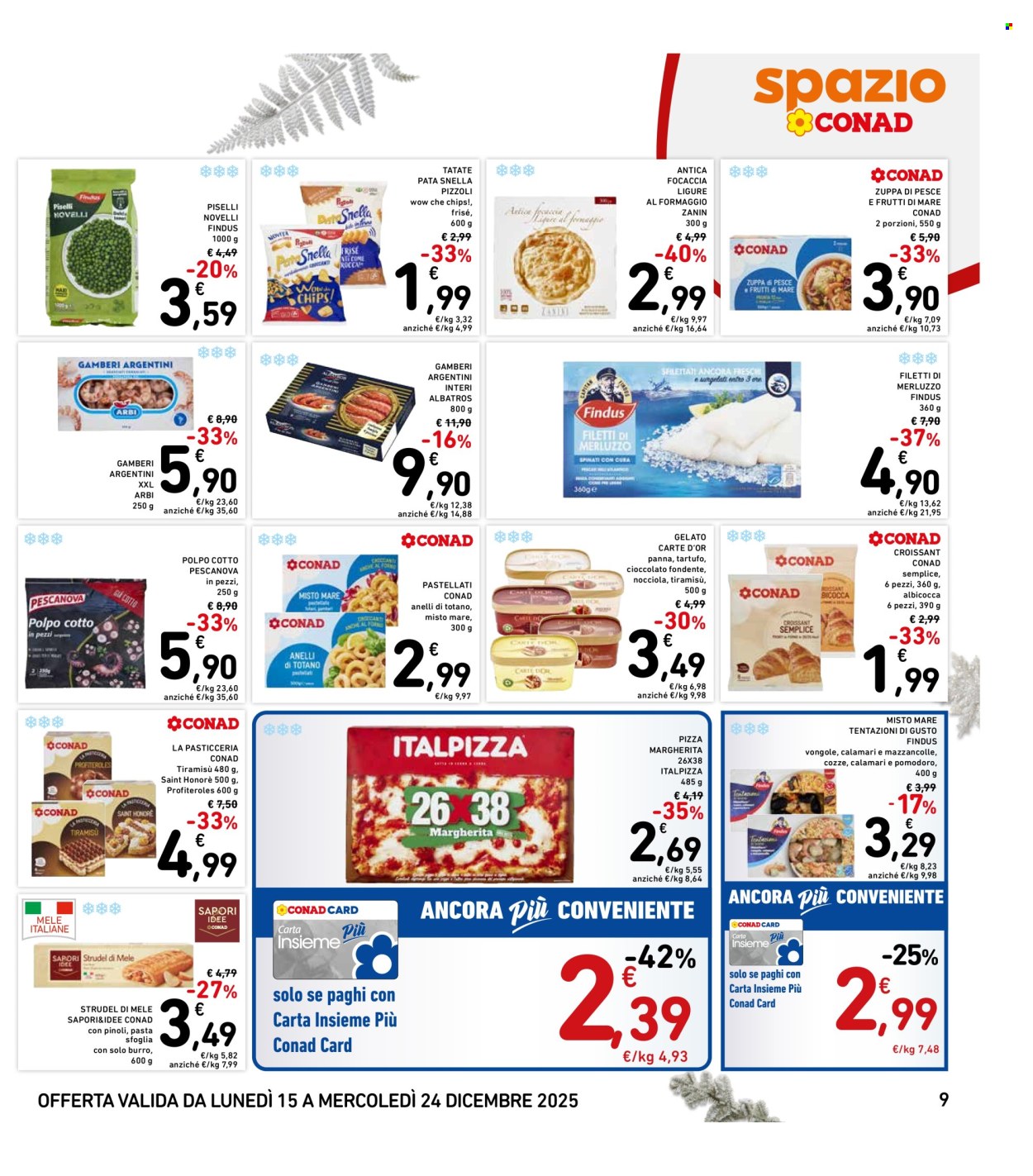 Volantino Spazio Conad - 15/12/2025 - 24/12/2025. Pagina 9