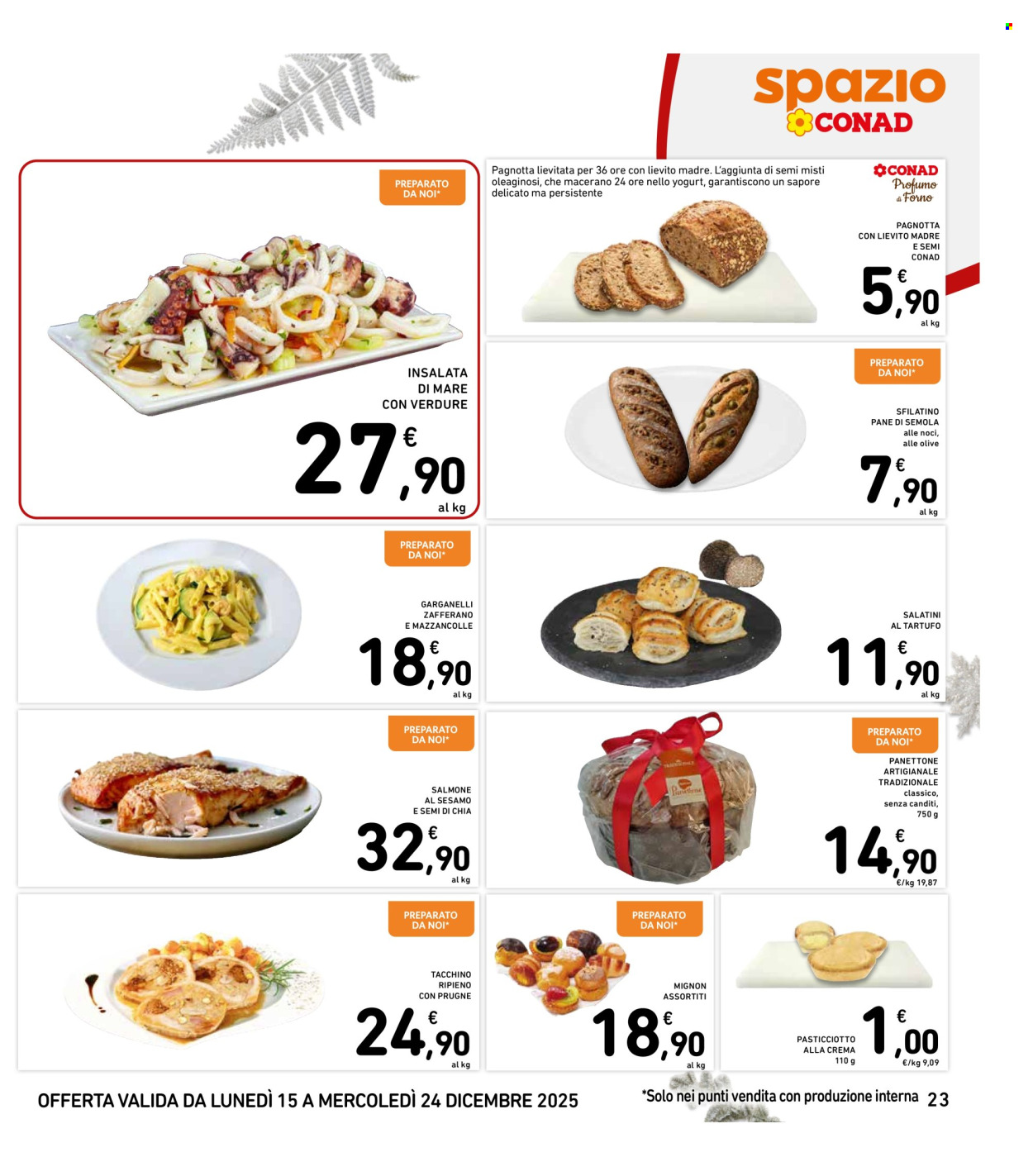 Volantino Spazio Conad - 15/12/2025 - 24/12/2025. Pagina 23
