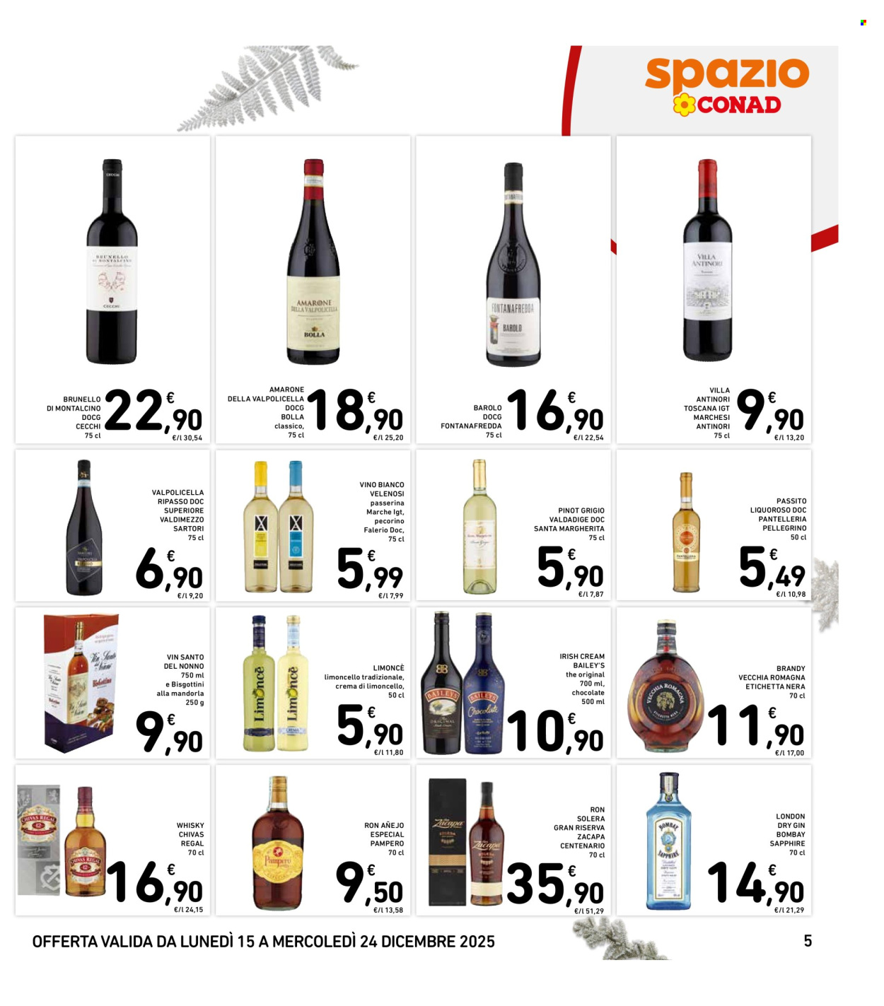 Volantino Spazio Conad - 15/12/2025 - 24/12/2025. Pagina 5