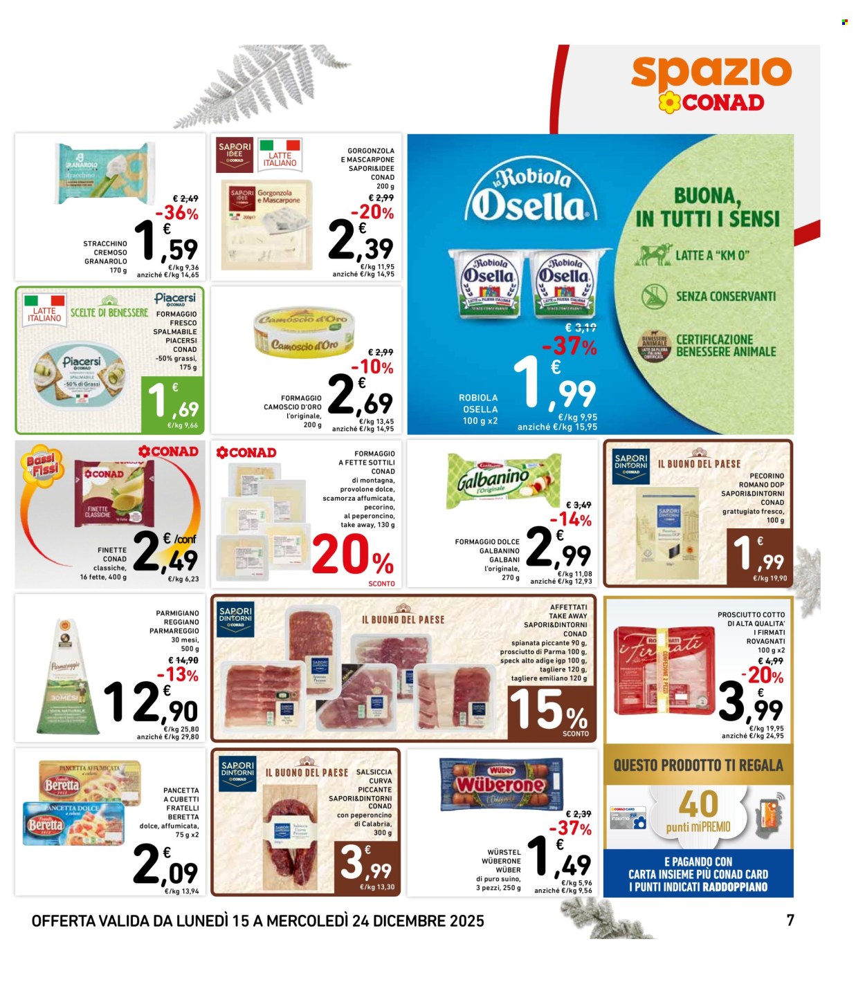 Volantino Spazio Conad - 15/12/2025 - 24/12/2025. Pagina 7