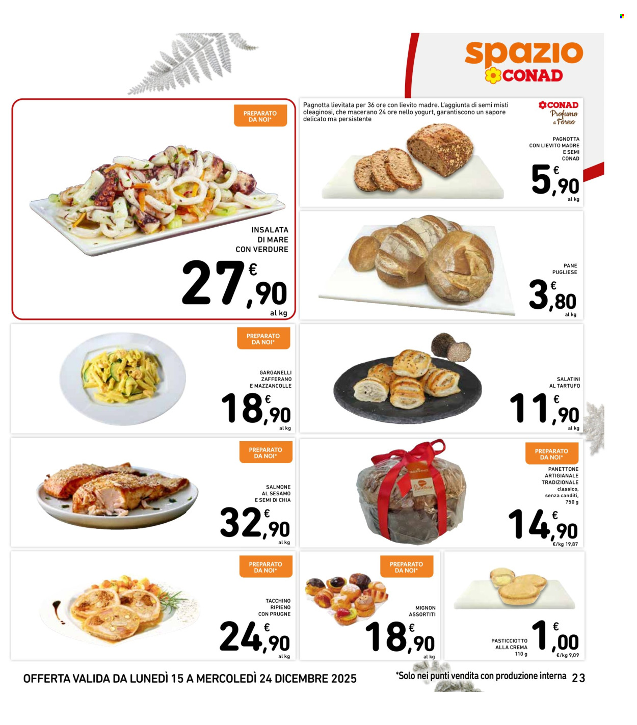 Volantino Spazio Conad - 15/12/2025 - 24/12/2025. Pagina 23