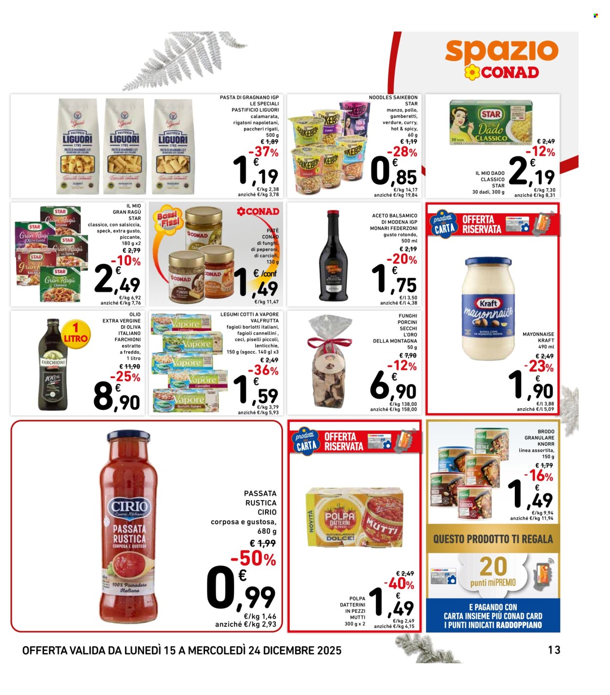 Volantino Spazio Conad - 15/12/2025 - 24/12/2025. Pagina 13