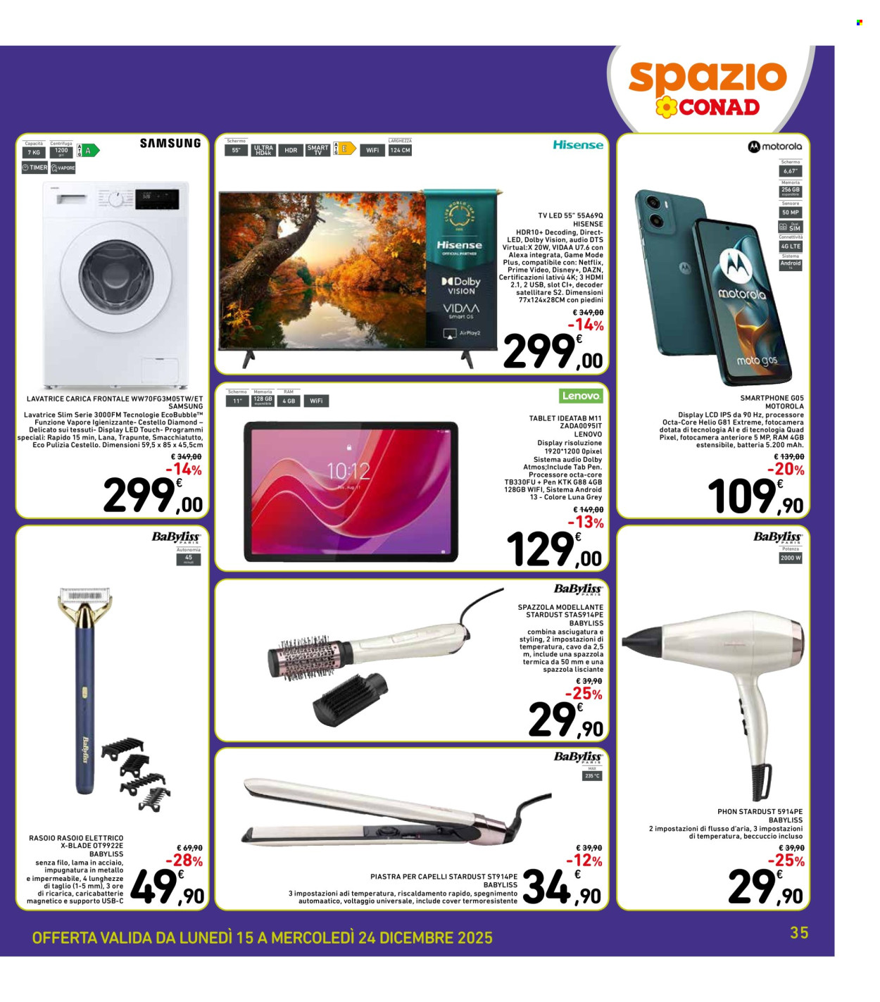 Volantino Spazio Conad - 15/12/2025 - 24/12/2025. Pagina 35