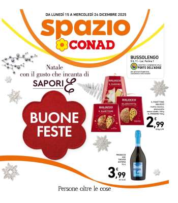Volantino Spazio Conad - 15/12/2025 - 24/12/2025.
