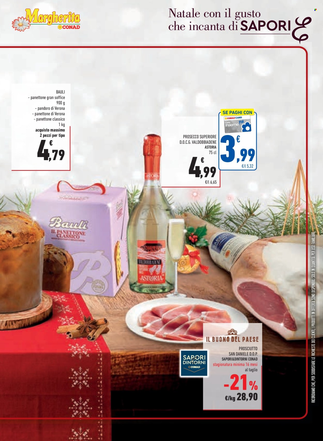 Volantino Margherita Conad - 15/12/2025 - 26/12/2025. Pagina 3