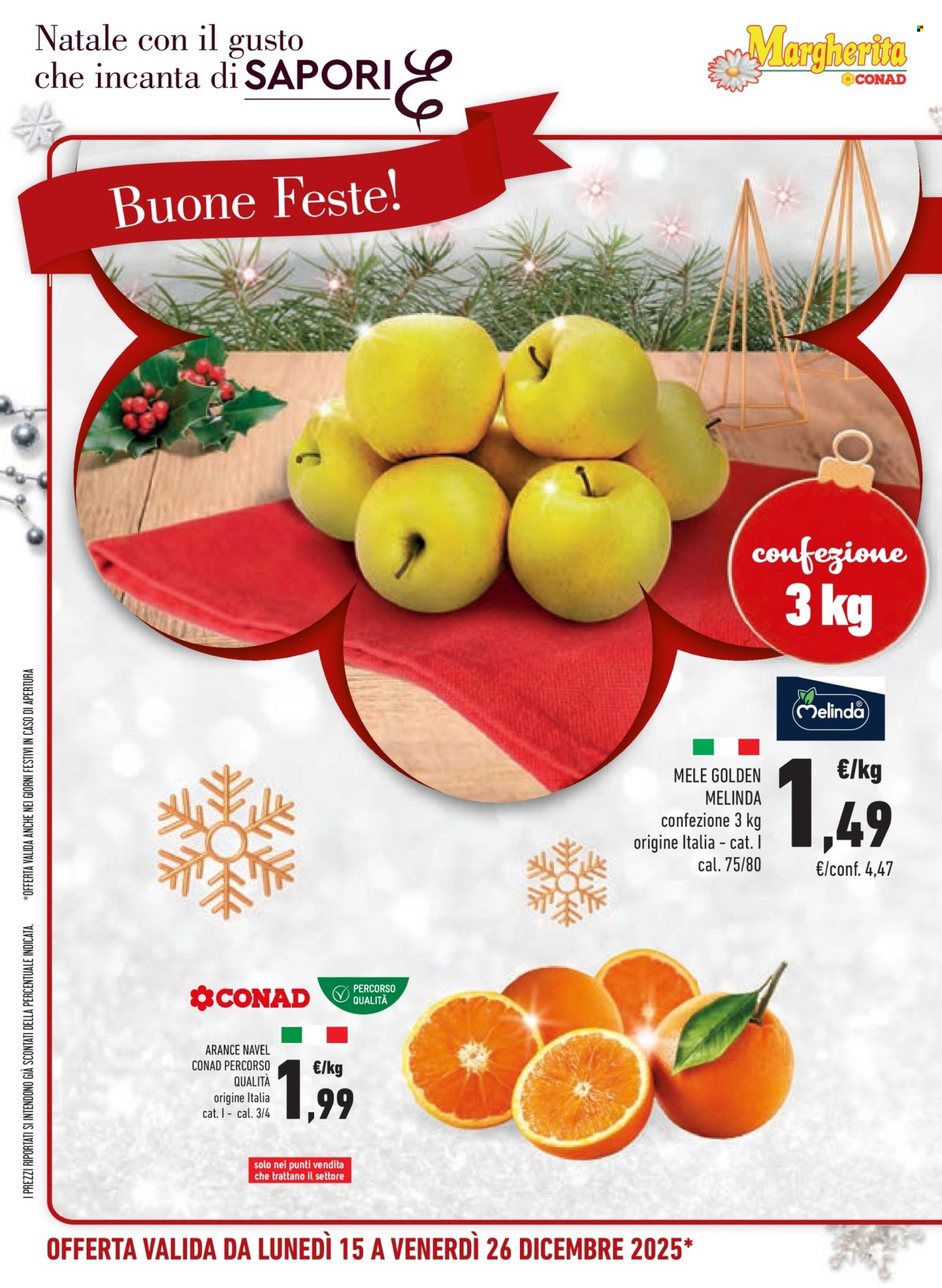 Volantino Margherita Conad - 15/12/2025 - 26/12/2025. Pagina 14