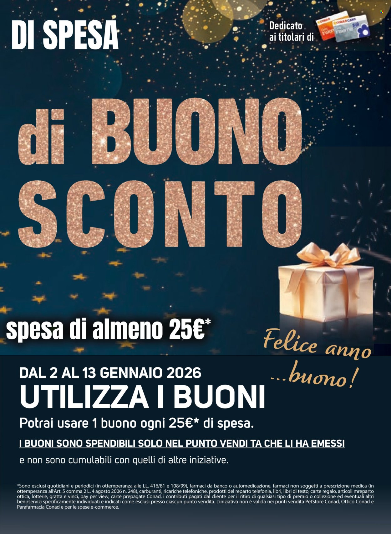 Volantino Margherita Conad - 15/12/2025 - 26/12/2025. Pagina 31