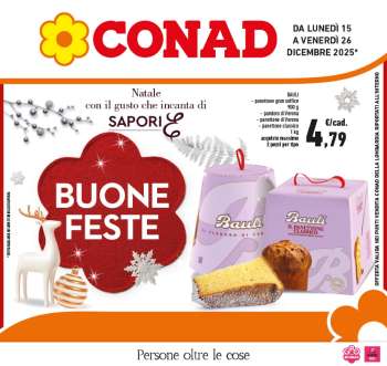 Volantino Conad - 15/12/2025 - 26/12/2025.
