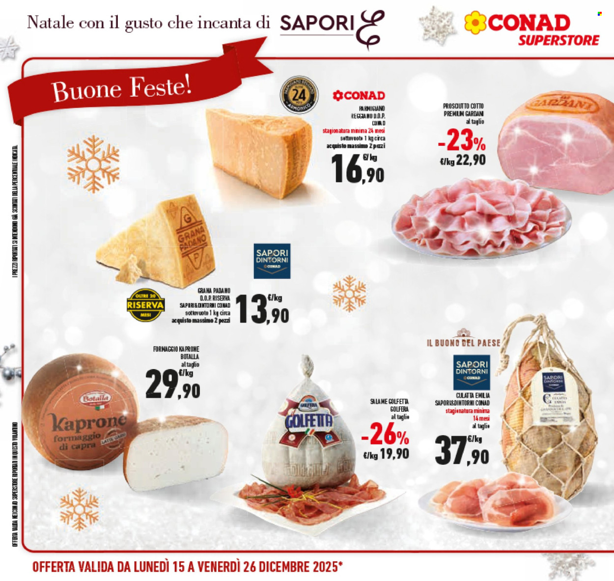 Volantino Conad Superstore - 15/12/2025 - 26/12/2025. Pagina 20