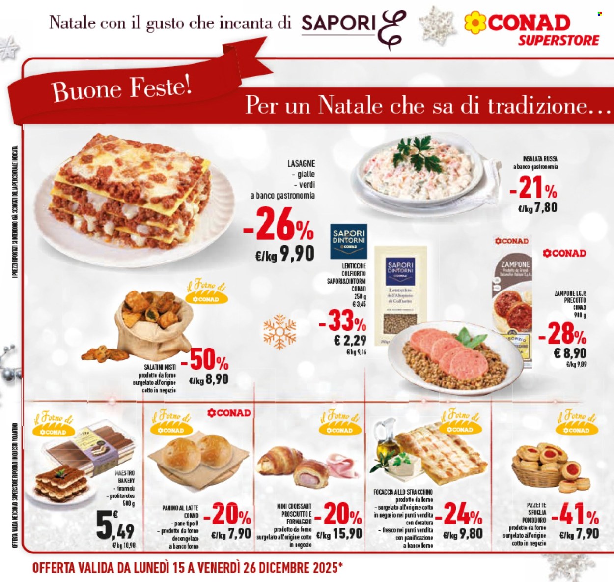 Volantino Conad Superstore - 15/12/2025 - 26/12/2025. Pagina 22