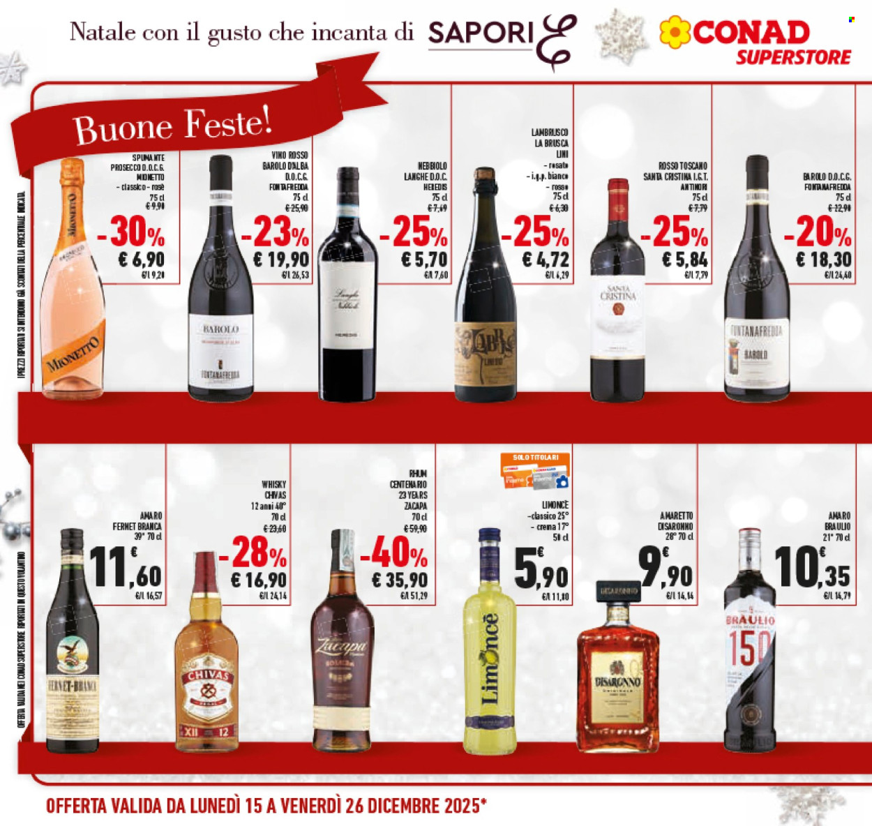Volantino Conad Superstore - 15/12/2025 - 26/12/2025. Pagina 26