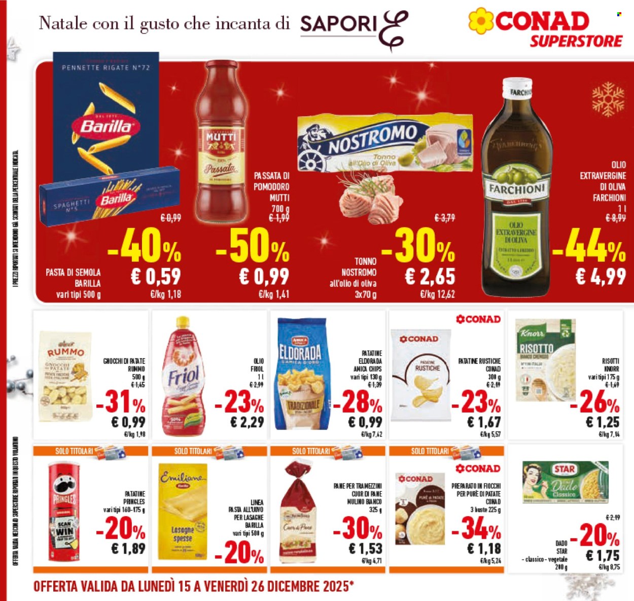 Volantino Conad Superstore - 15/12/2025 - 26/12/2025. Pagina 34