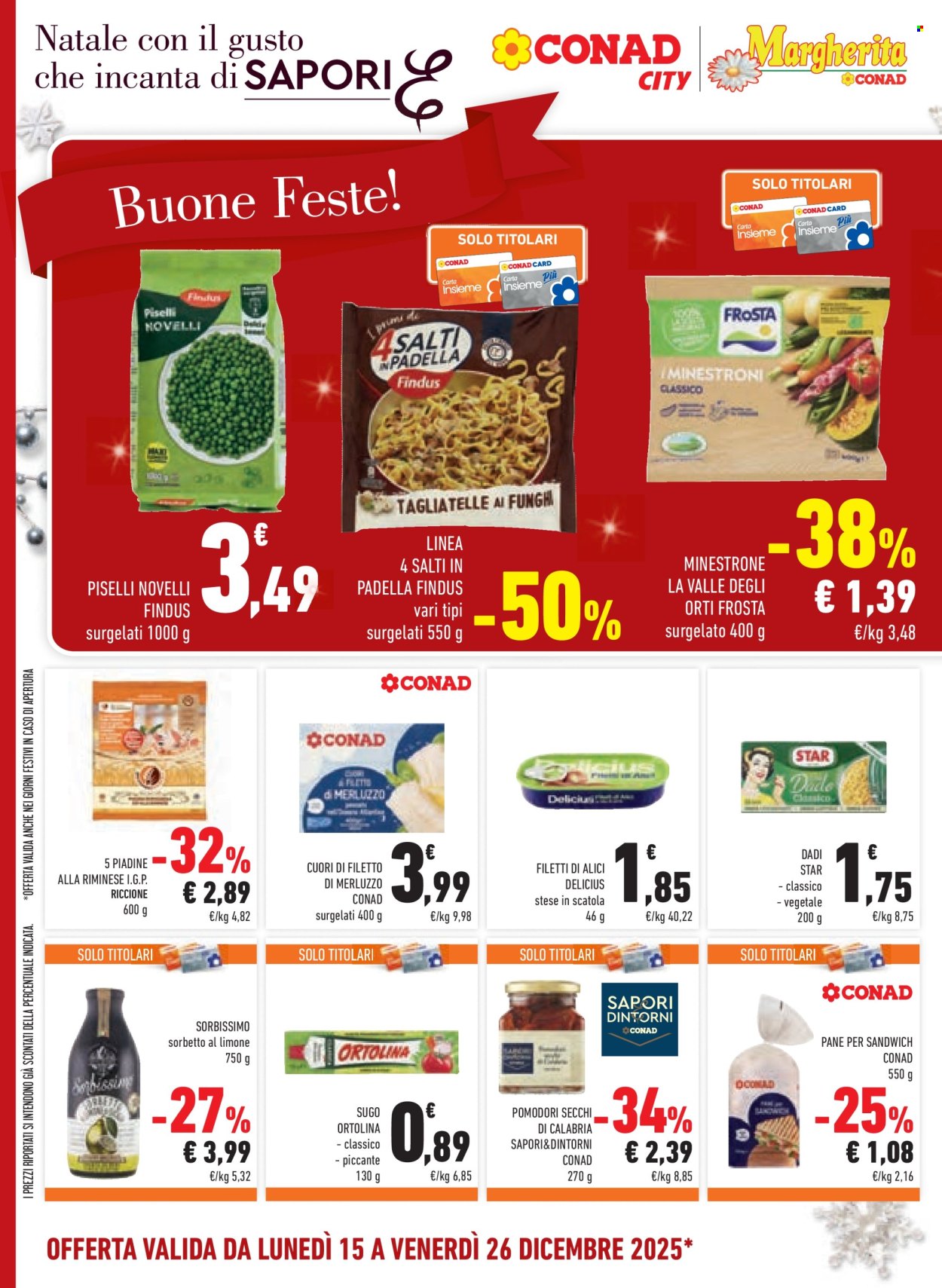 Volantino Conad - 15/12/2025 - 26/12/2025. Pagina 22