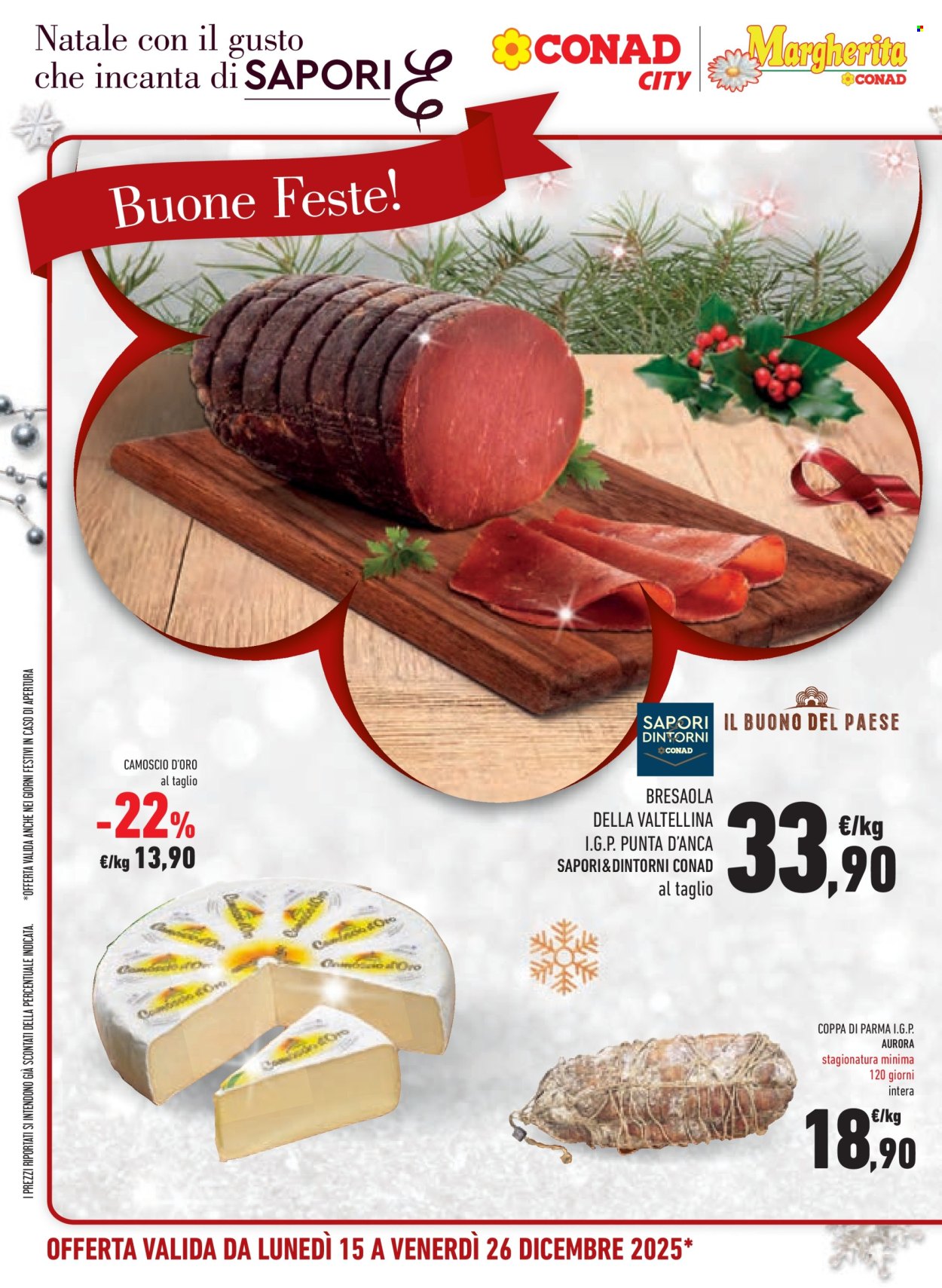 Volantino Margherita Conad - 15/12/2025 - 26/12/2025. Pagina 10