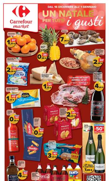 Volantino Carrefour - 16/12/2025 - 1/1/2026.
