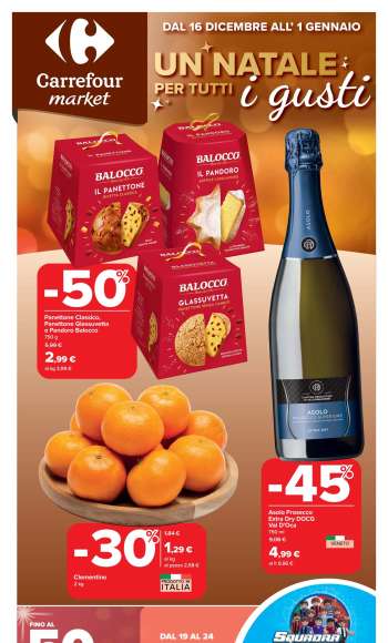 Volantino Carrefour - 16/12/2025 - 1/1/2026.