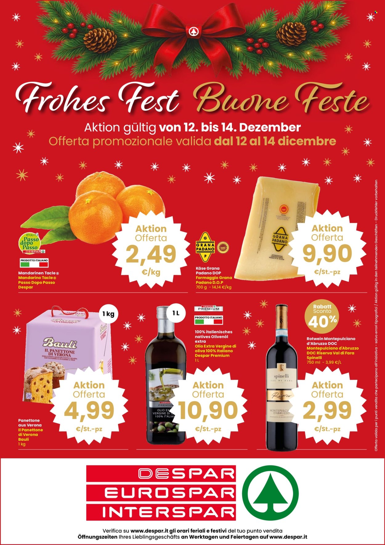 Volantino Eurospar - 12/12/2025 - 14/12/2025. Pagina 1