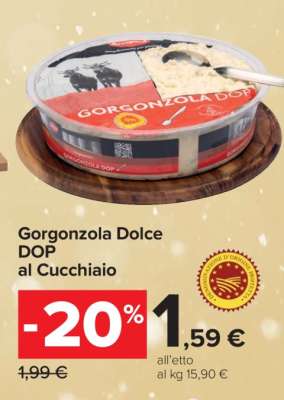 Gorgonzola Dolce DOP al Cucchiaio