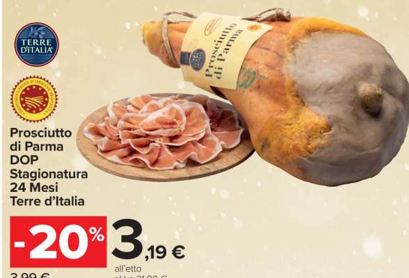 Prosciutto di Parma DOP Stagionatura 24 Mesi Terre d’Italia