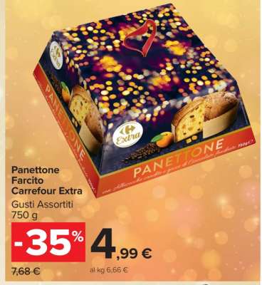 Panettone Farcito Carrefour Extra