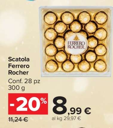 Scatola Ferrero Rocher