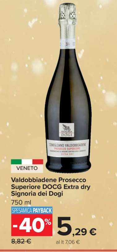Valdobbiadene Prosecco Superiore DOCG Extra dry Signoria dei Dogi
