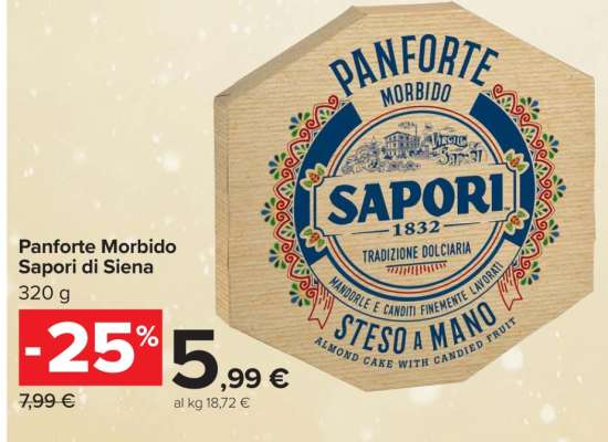 Panforte Morbido Sapori di Siena