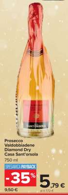 Prosecco Valdobbiadene Diamond Dry Casa Sant'orsola