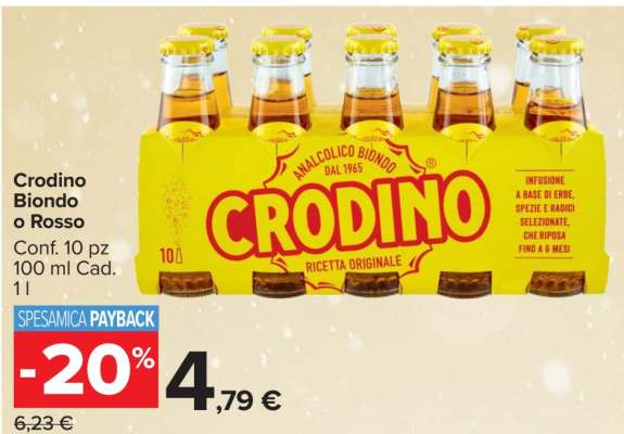 Crodino Biondo o Rosso