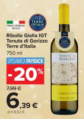 Ribolla Gialla IGT Tenuta di Gorizzo Terre d’Italia