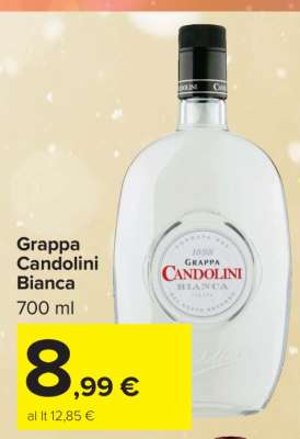 Grappa Candolini Bianca