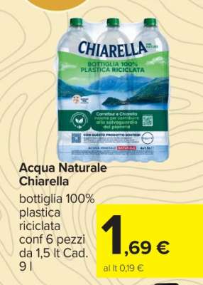 Acqua Naturale Chiarella
