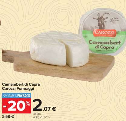 Camembert di Capra Carozzi Formaggi