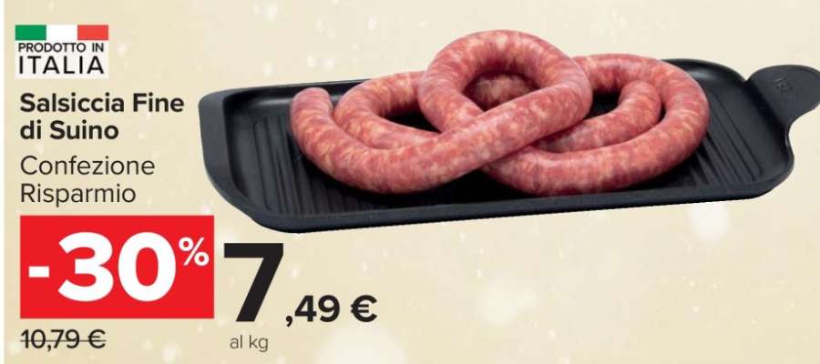 Salsiccia Fine di Suino