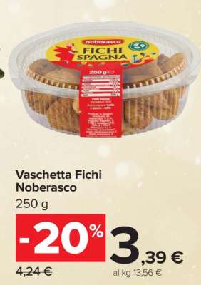 Vaschetta Fichi Noberasco