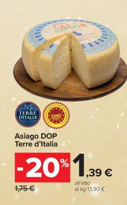 Asiago DOP Terre d’Italia