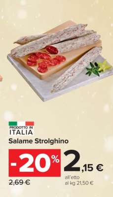 Salame Strolghino