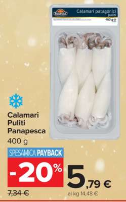Calamari Puliti Panapesca
