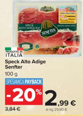 Speck Alto Adige Senfter