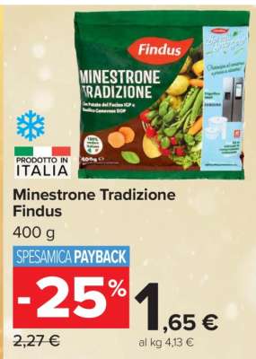 MINESTRONE TRADIZIONE FINDUS