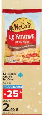 LE PATATINE ORIGINALI MC CAIN