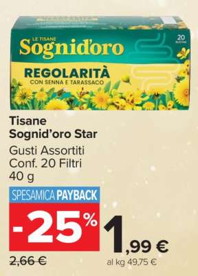 Tisane Sognid’oro Star