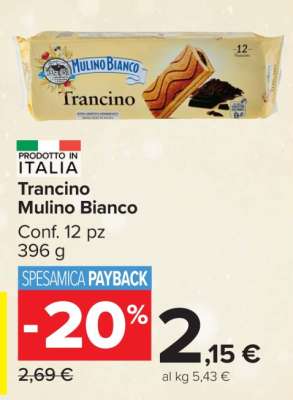 TRANCINO MULINO BIANCO